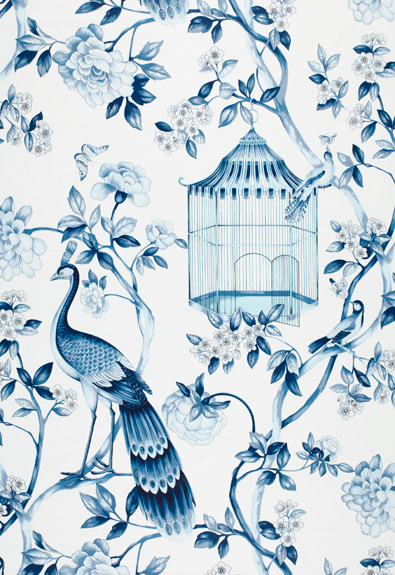 OISEAUX de FLEURS PORCELAIN -0