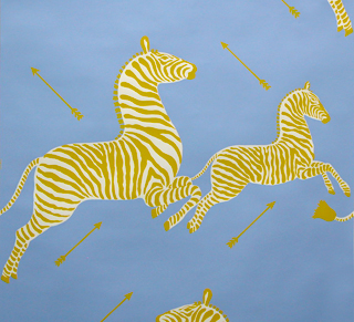 ZEBRAS - PERIWINKLE -0