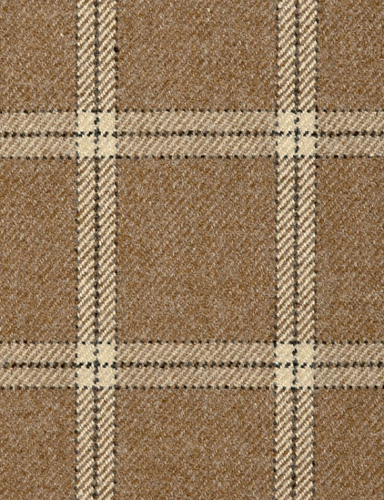 LAMBSWOOL PLAID - CAMEL-0