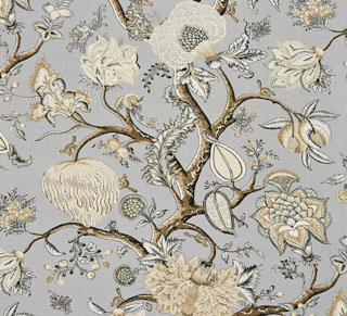 PONDICHERRY LINEN PRINT - MINERAL-0