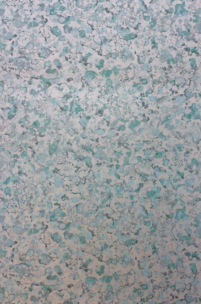 EBRU - METALLIC GILVER/AQUA-0