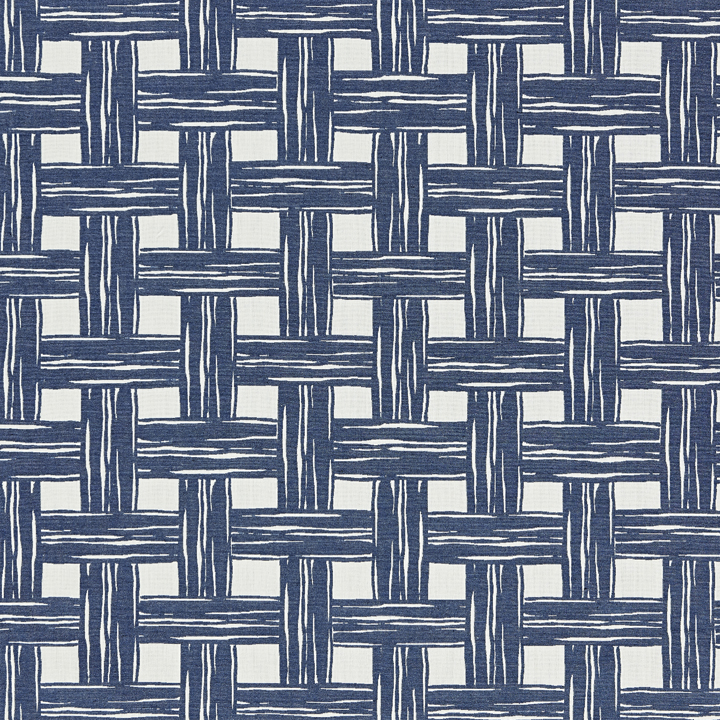 BAMBOO LATTICE - DENIM-0