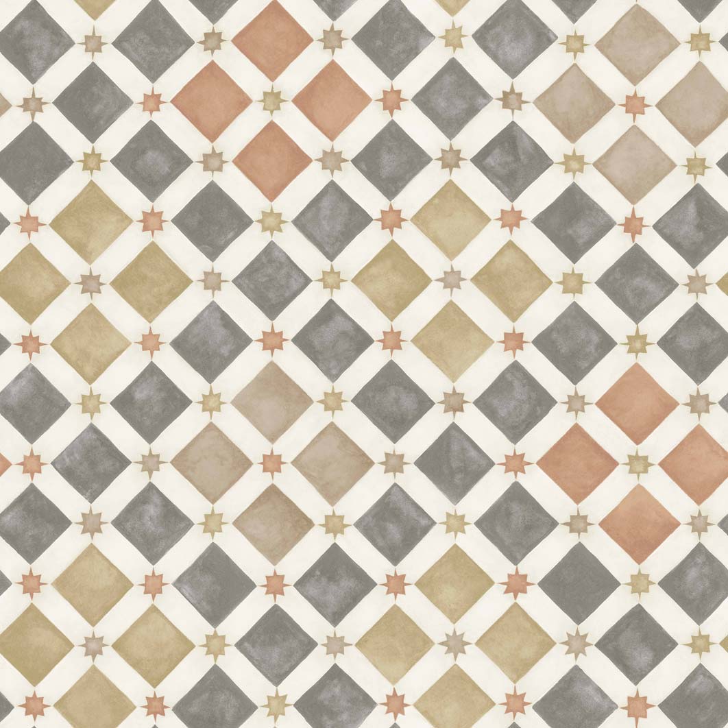 ZELLIGE - SPICE & CHARCOAL