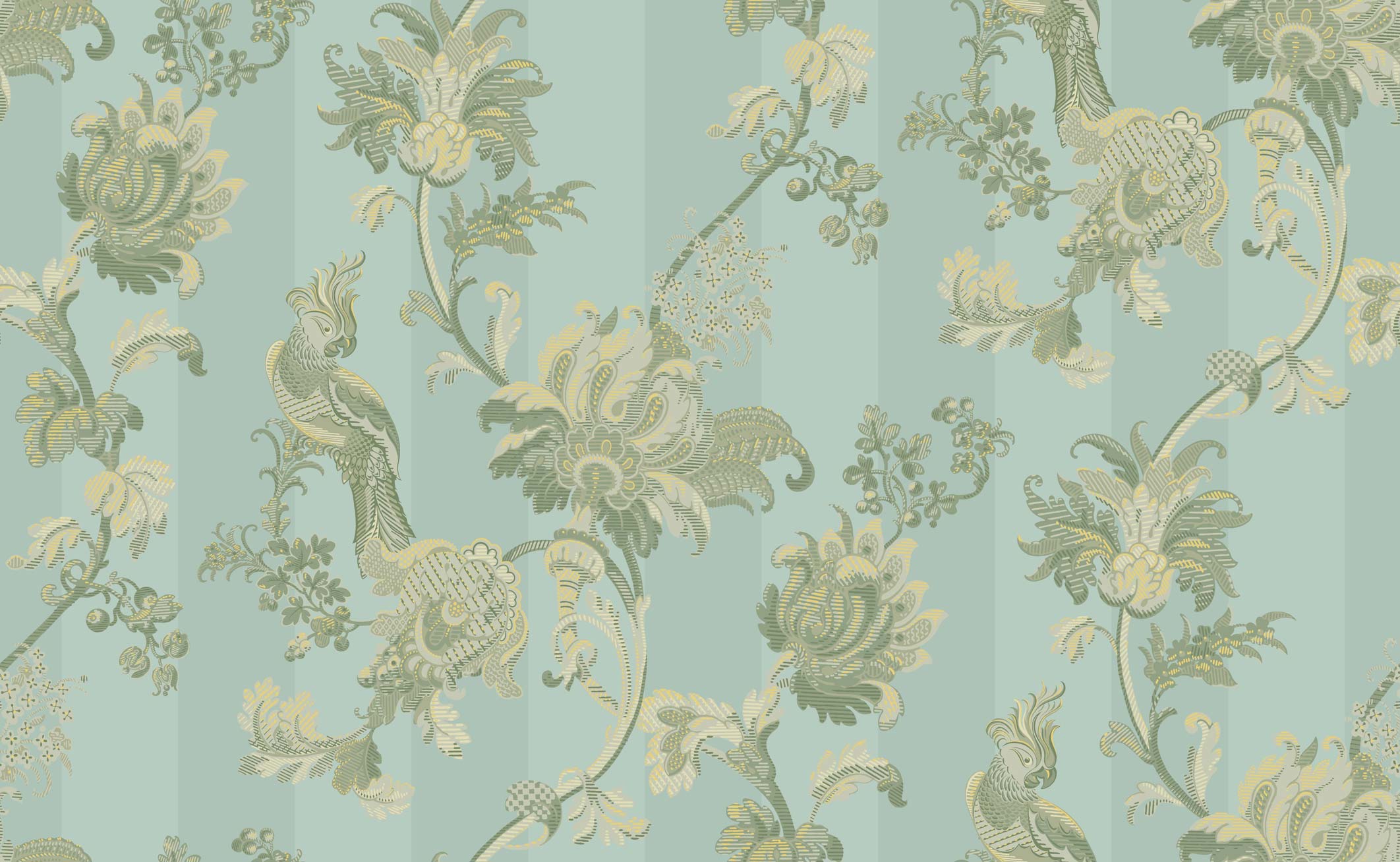 ZERZURA - DUCK EGG & OLIVE