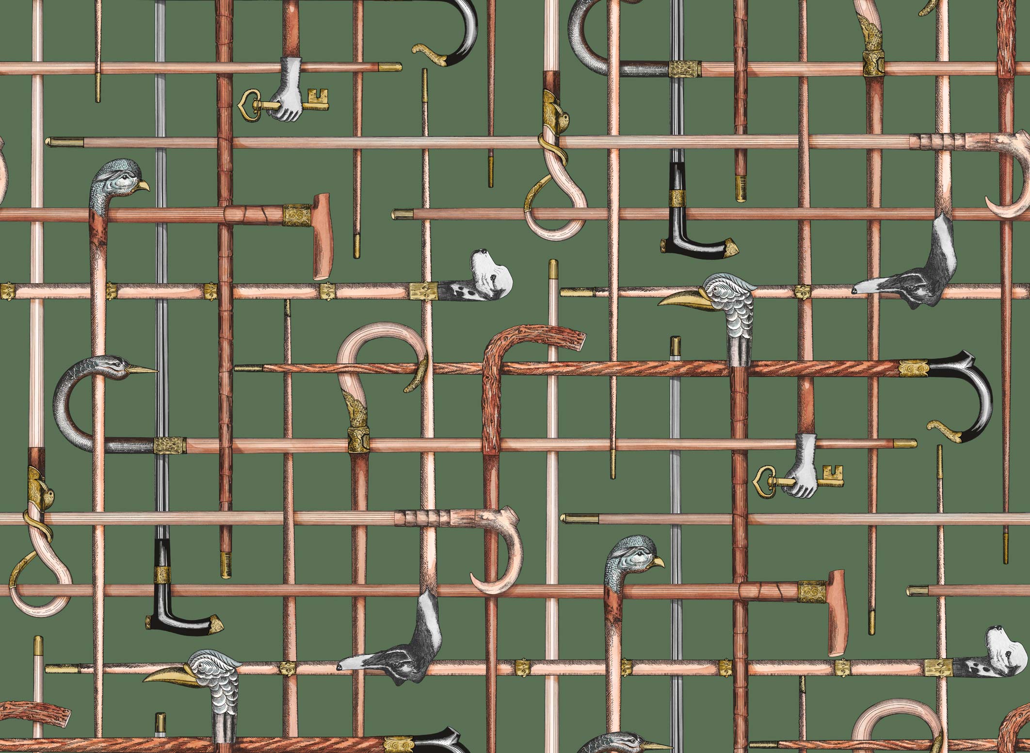 BASTONI - FOREST GREEN