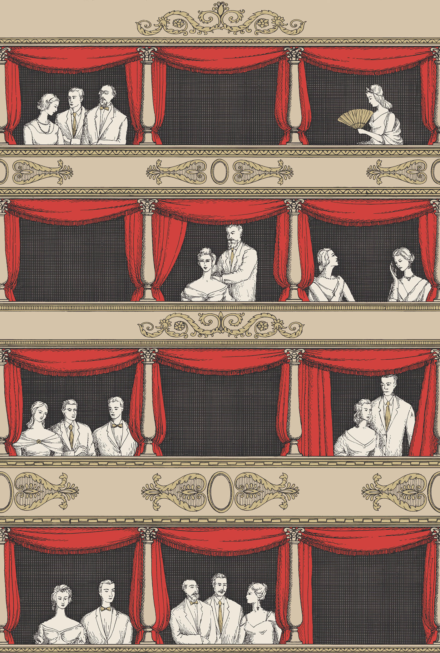 TEATRO - LINEN/ROUGE