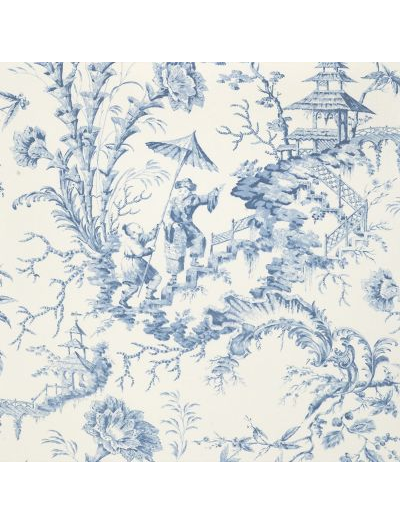 PILLEMENT TOILE - CHINA BLUE