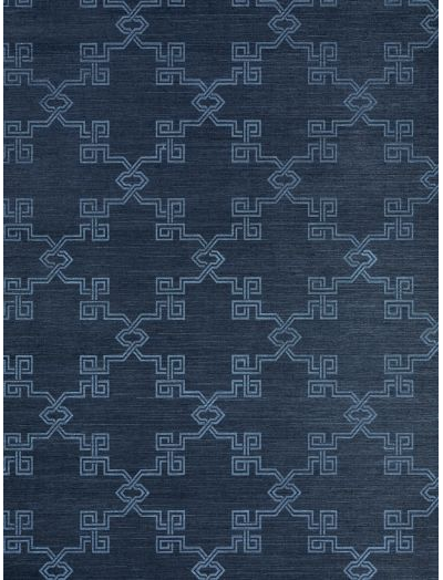 SUZHOU LATTICE SISAL - MIDNIGHT