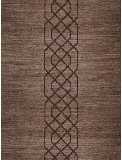 ADELAIDE BEADED SISAL - CHOCOLATE