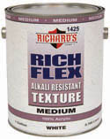 #1425, Rich Flex 100% Acrylic Alkali Resistant Medium Texture Finish