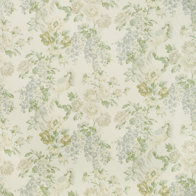 MONTECITO FLORAL - SKY/GREEN