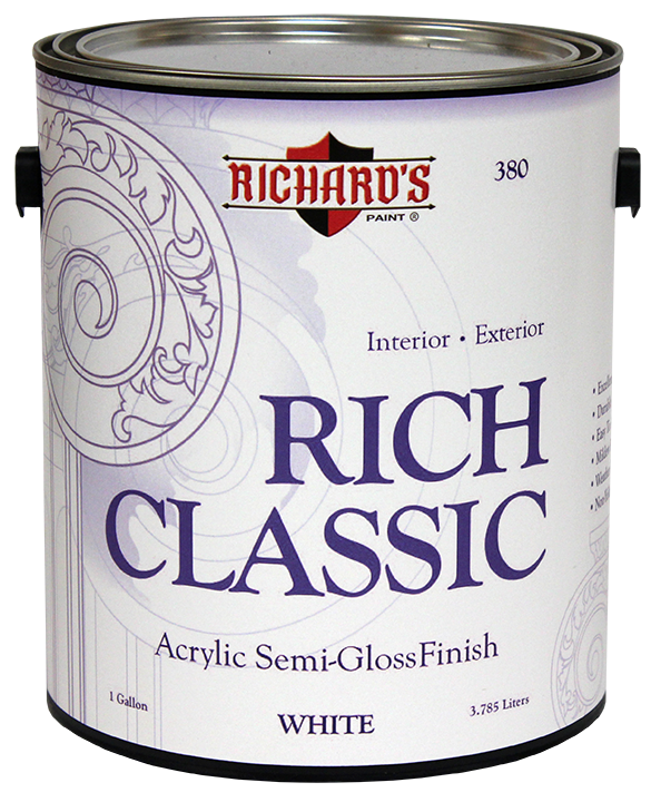 #380 Series, Rich Classic Semi-Gloss Acrylic Paint