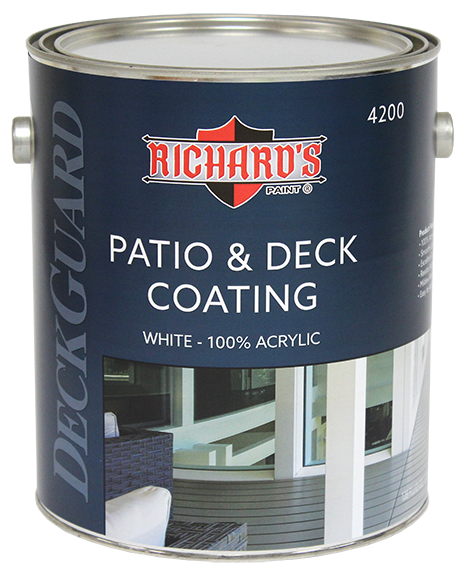 #4200 Series, Deck Guard 100% Acrylic Patio & Deck Coating