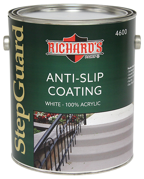 #4600 Series, Step Guard 100% Acrylic Anti-Slip Texture Floor Coating
