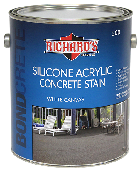 #500 Series, Bond-Crete Silicone/Acrylic Concrete Stain