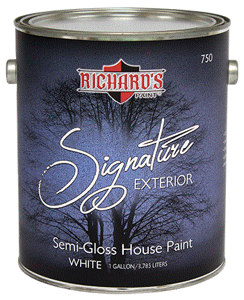 #750 Series, Signature Exterior 100% Acrylic Semi-Gloss Trim Enamel