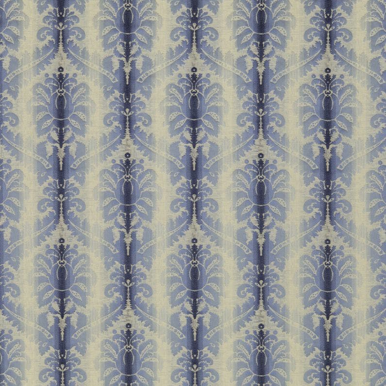POIVRE DAMASK - INDIGO/SKY