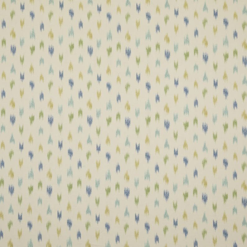 BOMBAY IKAT - AQUA/LEAF