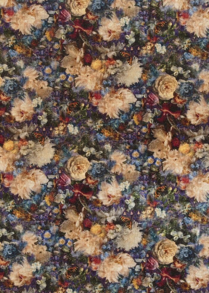 ROYAL GARDEN VELVET - SAPPHIRE