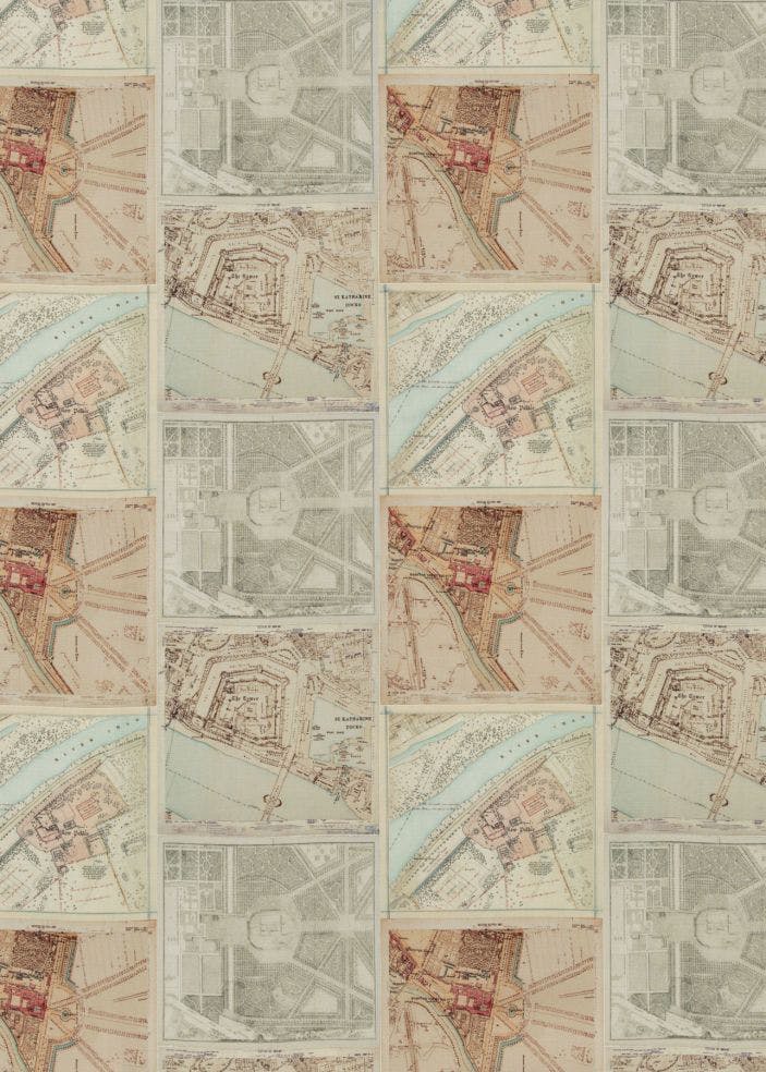 PALACE MAPS LINEN - ORIGINAL