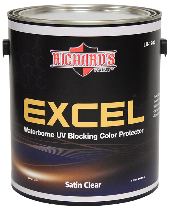 #LB-1702, Excel Waterborne UV Blocking Color Protector