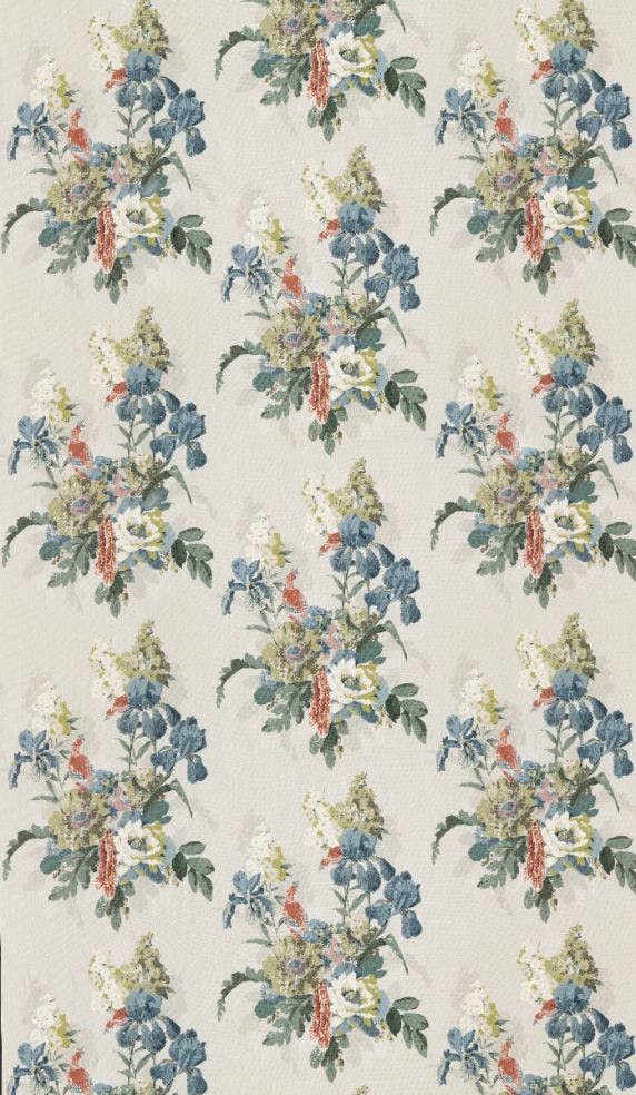 BIRDS & IRIS - INDIGO