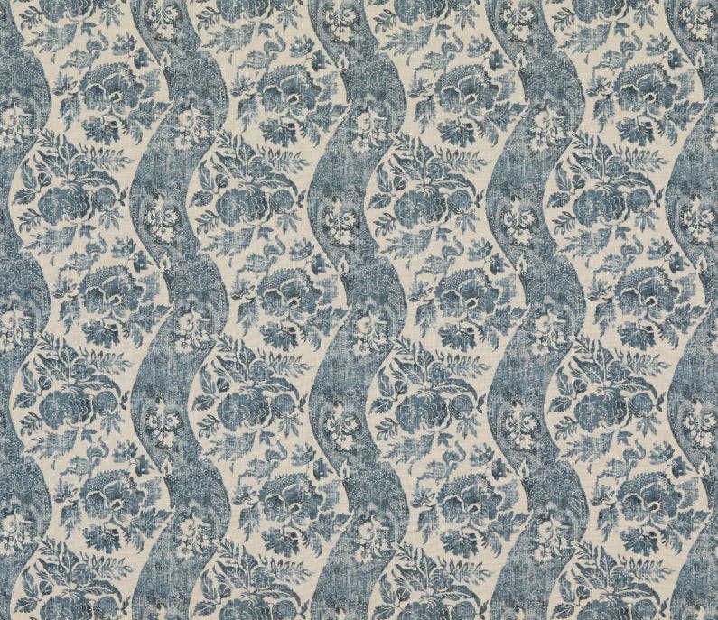 CALDBECK - INDIGO/LINEN