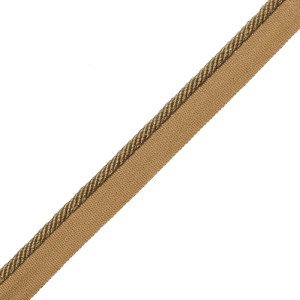 1/4" ANNECY CORD WITH TAPE - METALLIC ANTIQUE GOLD