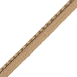 1/4" ANNECY CORD WITH TAPE - CARAMEL