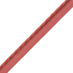 1/4" ANNECY CORD WITH TAPE - CORAL