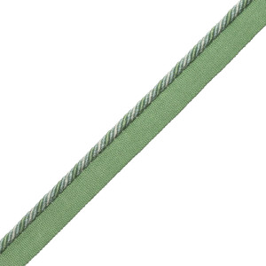 1/4" ANNECY CORD WITH TAPE - MINT/LIGHT BLUE