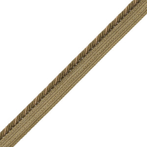 1/4" ANNECY CORD WITH TAPE - KHAKI