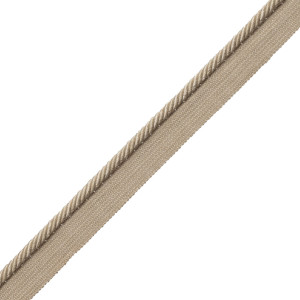 1/4" ANNECY CORD WITH TAPE - LINEN