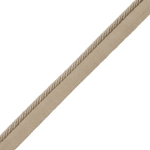 1/4" ANNECY CORD WITH TAPE - WHEAT