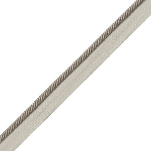 1/4" ANNECY CORD WITH TAPE - GRIS