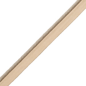 1/4" ANNECY CORD WITH TAPE - DUNE