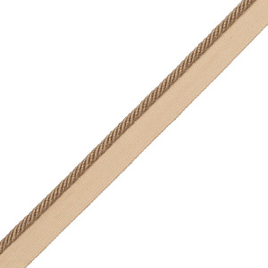 1/4" ANNECY CORD WITH TAPE - BISCOTTI