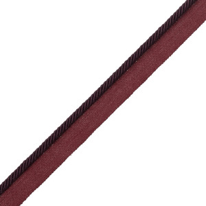1/4" ANNECY CORD WITH TAPE - RAISIN