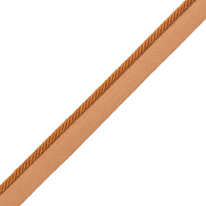 1/4" ANNECY CORD WITH TAPE - CARROT