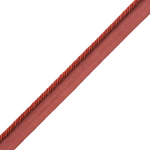1/4" ANNECY CORD WITH TAPE - TOMATO