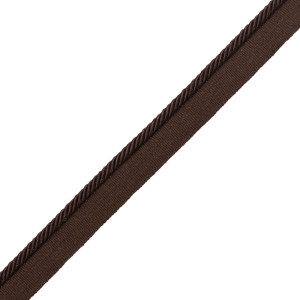 1/4" ANNECY CORD WITH TAPE - CHESTNUT
