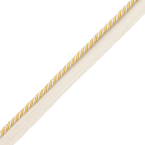 1/4" ANNECY CORD WITH TAPE - JONQUIL