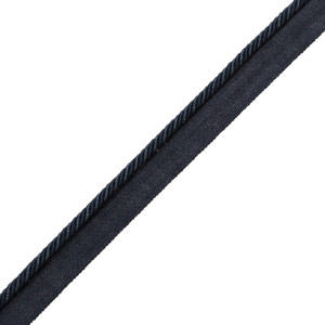 1/4" ANNECY CORD WITH TAPE - MIDNIGHT