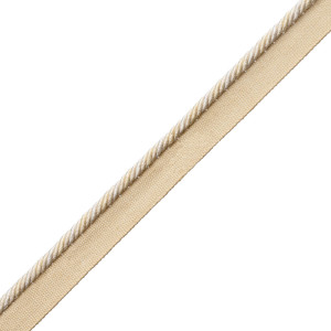 1/4" ANNECY CORD WITH TAPE - CREAM/IVORY