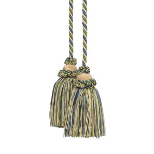 ANNECY CHAIR TASSEL - CREAM/BLUE/GREEN