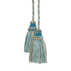 ANNECY CHAIR TASSEL - BLUE/GOLD/IVORY