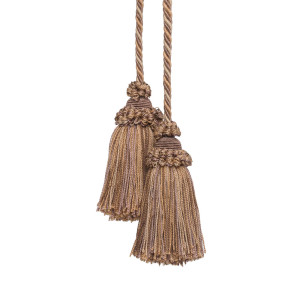 ANNECY CHAIR TASSEL - DARK TAUPE/BROWN