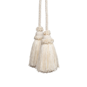 ANNECY CHAIR TASSEL - CREAM/WHITE
