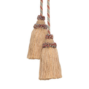 ANNECY CHAIR TASSEL - BUTTER/SEA FOAM/CORAL