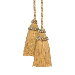 ANNECY CHAIR TASSEL - GOLD/OLIVE/IVORY